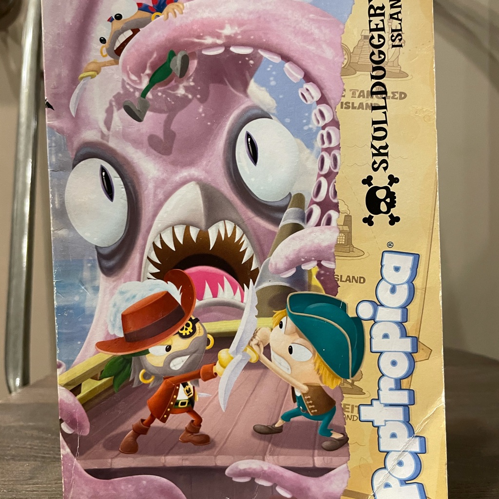 Poptropica Skullduggery Island Book